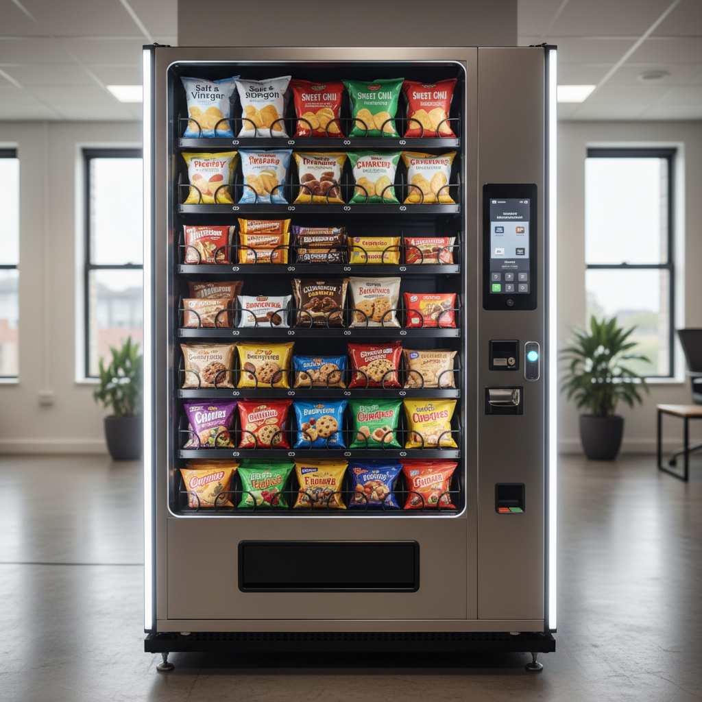 Snacks vending machine